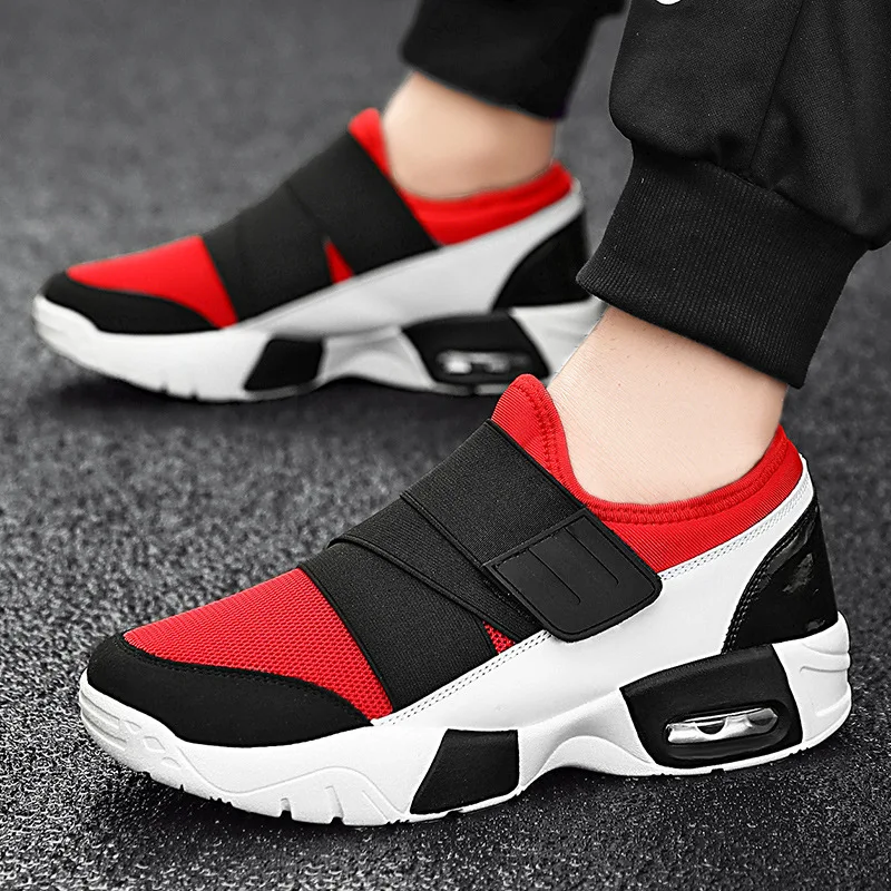 

Кроссовки мужские сетчатые для бега, спортивная обувь, роскошные повседневные, легкая модная обувь на платформе для баскетбола, прогулок, лето