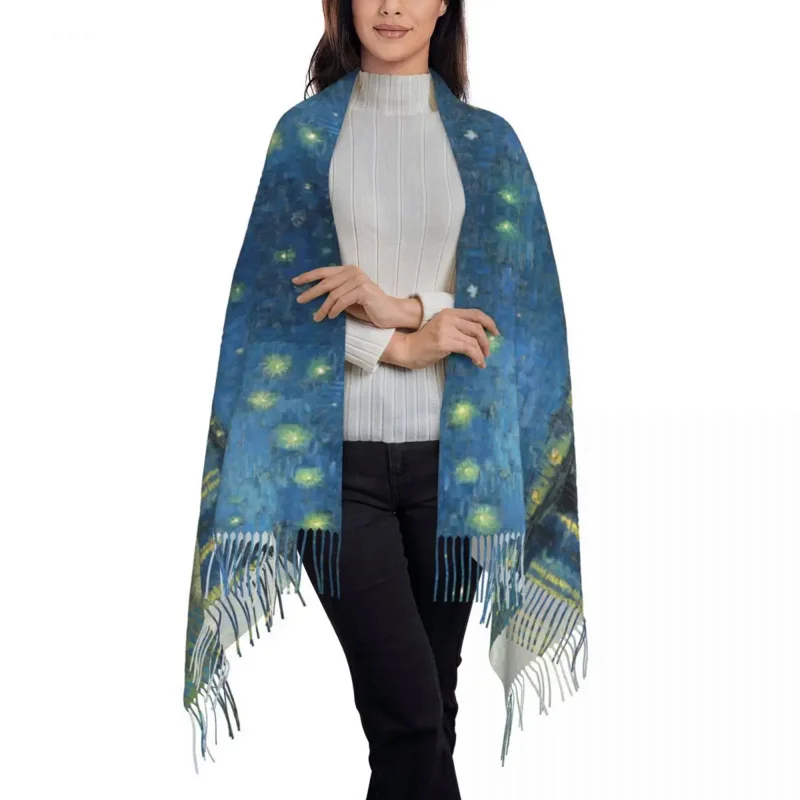 Рисунок 3 - Женский шарф Звездная ночь над