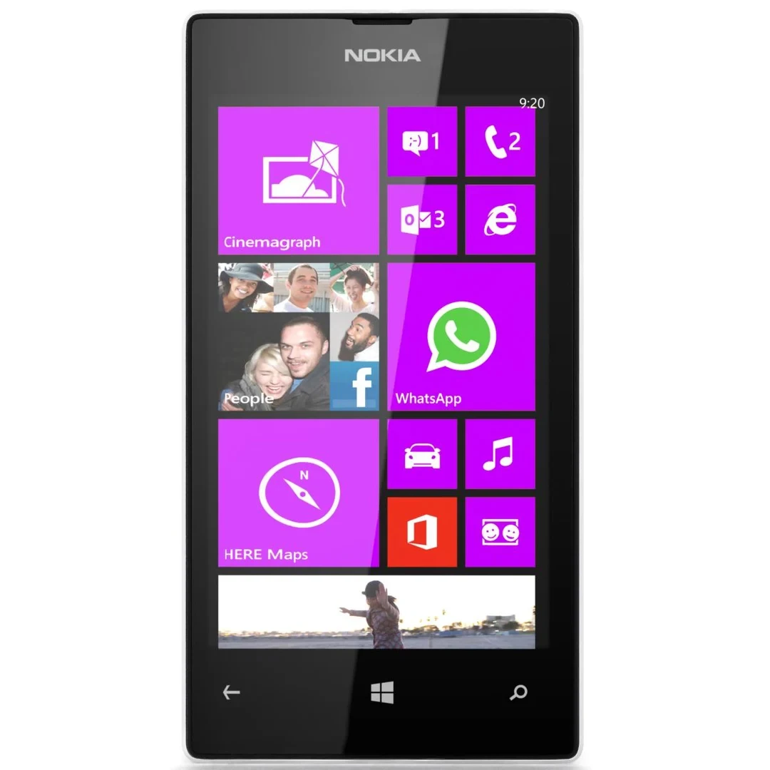 Фото Смартфон Nokia Lumia 520 3G, 5 МП, 4,0-дюймовый IPS LCD, Windows Phone 8, 8 ГБ ПЗУ, 512 МБ ОЗУ, 5 МП, 1430 мАч, Wi-Fi, Bluetooth, разблокированный телефон Nokia №2