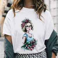 feather step 90s fashion trend clothes graphic tshirt top female summer short sleeve tee t shirt gift best friend print t shirts