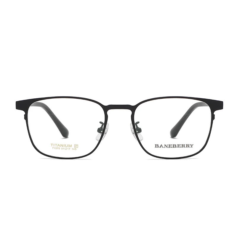 ZIROSAT 71079 Optical Glasses Pure Titanium Frame Prescription Eyeglasses Rx Men Glasses for Male Eyewear