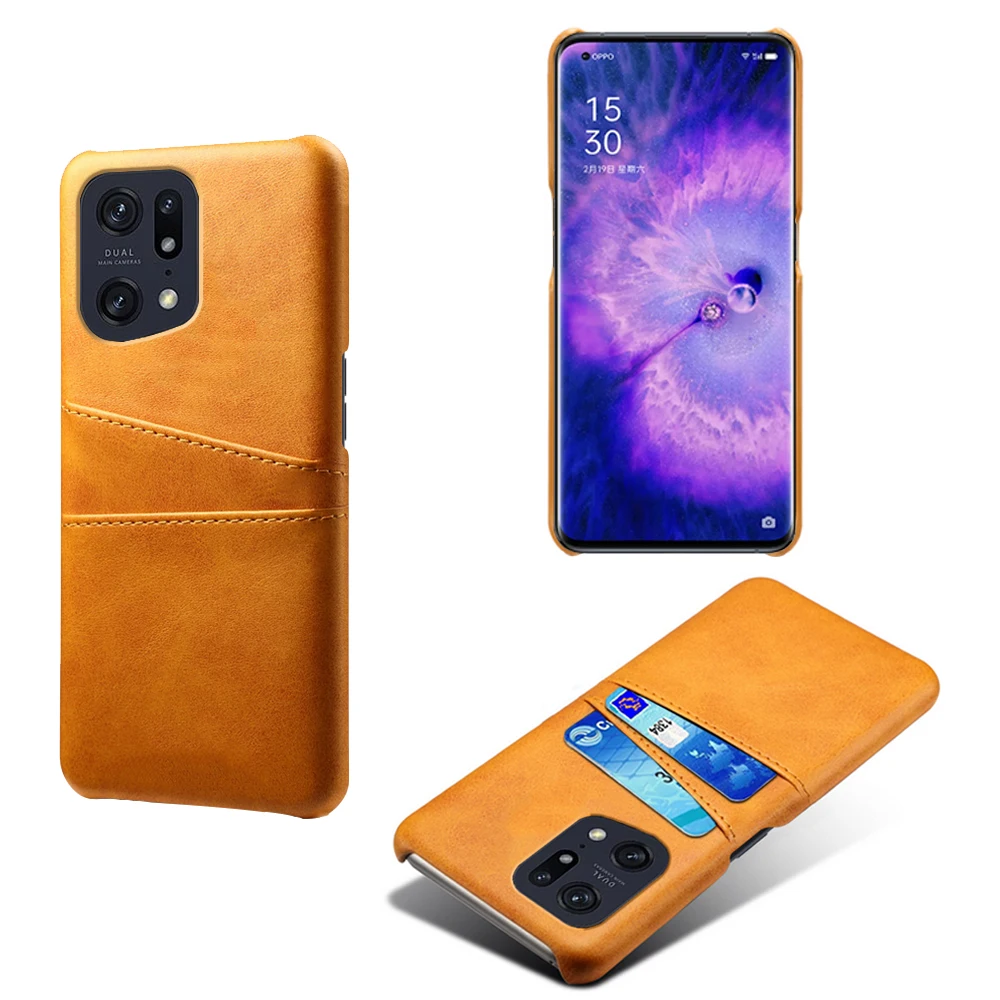 

For Find X5 Pro Case For OPPO Find X5 Pro Realme GT2 9 Pro Plus 9i V25 PU Leather Card Slots Cover For Oppo A36 Reno7 Z SE 5G