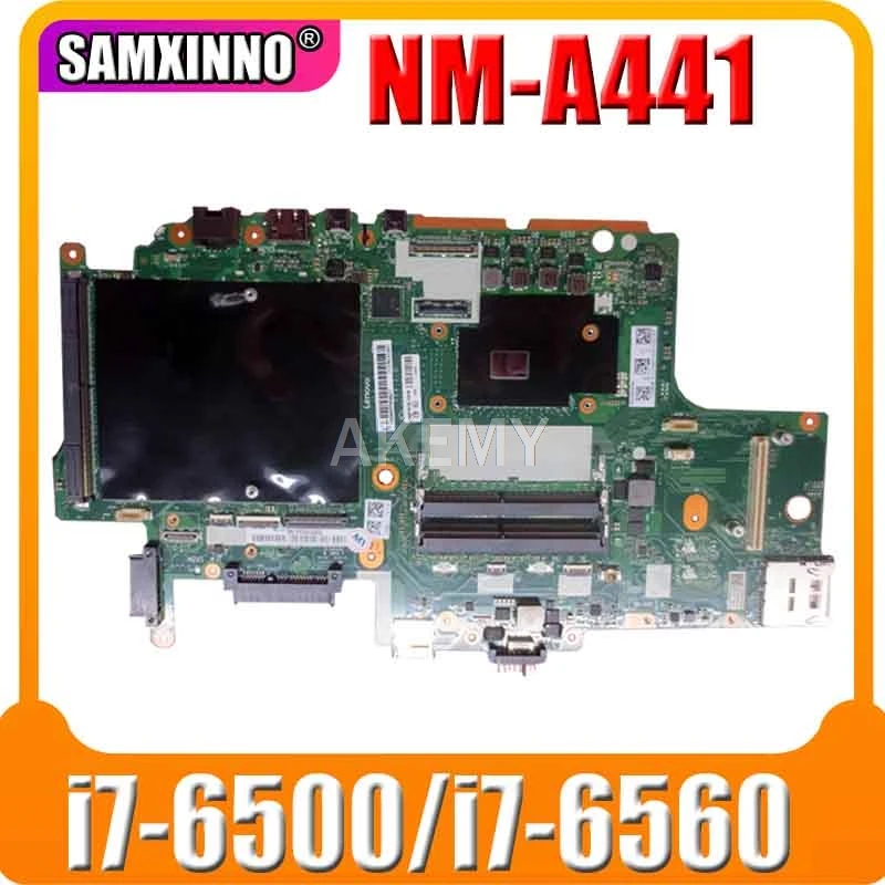 

NM-A441 Laptop motherboard For Lenovo ThinkPad P70 original mainboard DDR4 i7-6500/i7-6560