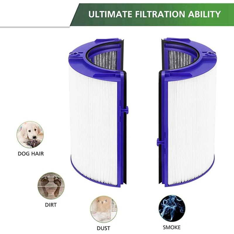 

Сменные фильтры HEPA для Dyson TP06 HP06 PH01 PH02 PH03 PH04, фильтры для вентилятора горячего очищения, часть 970341-01