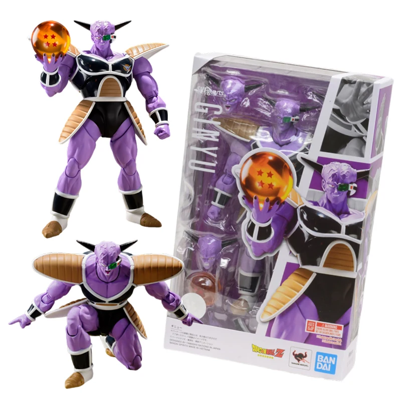 

Bandai Драконий жемчуг Shf Ginyu Team Kinut коллекционные украшения фигурка модель детские игрушки подарок на день рождения Рождество