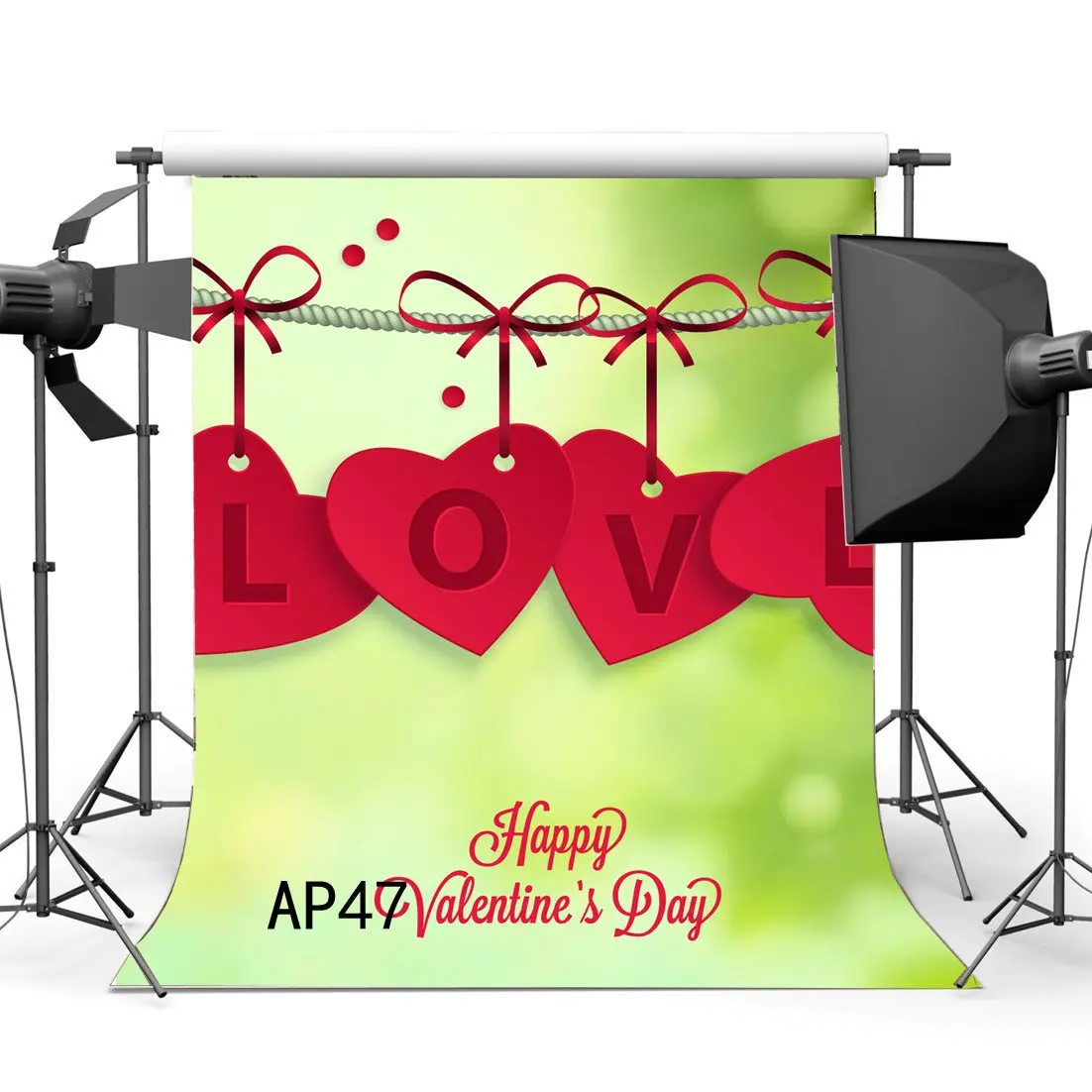 

Photography Backdrops Valentine's Day String Love Kids Adutls Lover Portraits Background