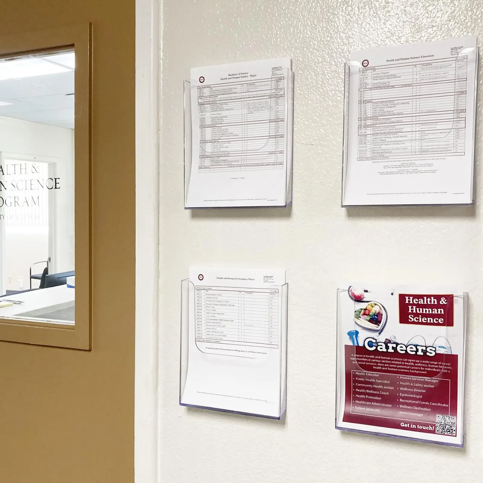 Настенный держатель для книг A4/A5