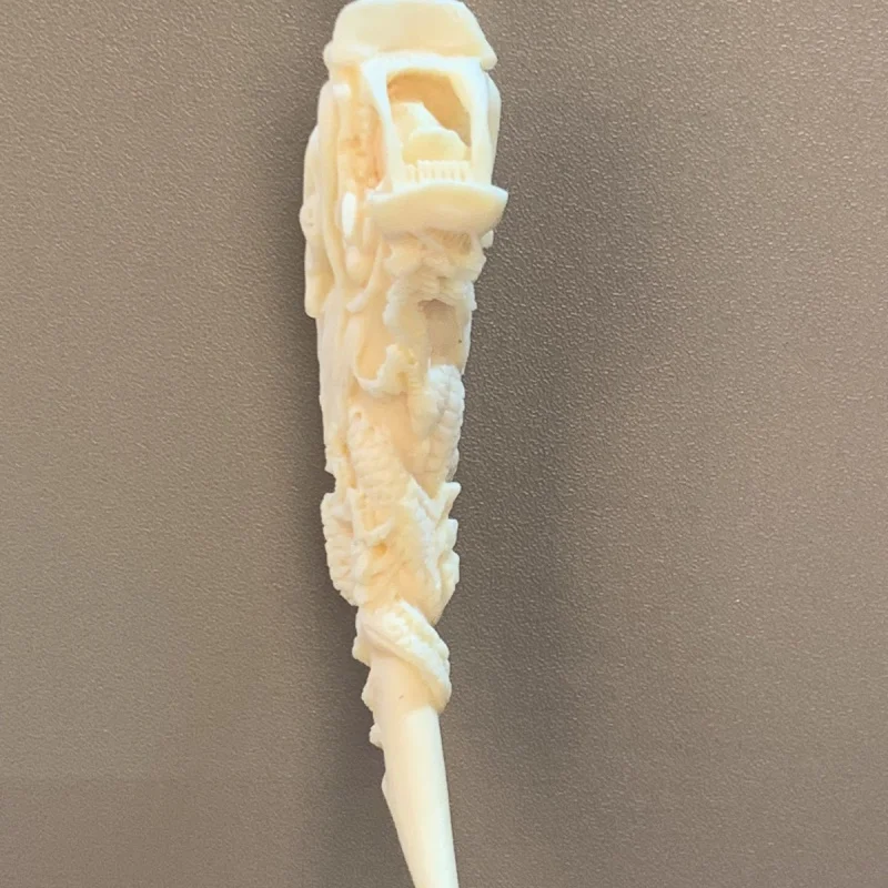 Прямые поставки с фабрики новый продукт гайка цвета слоновой кости резной