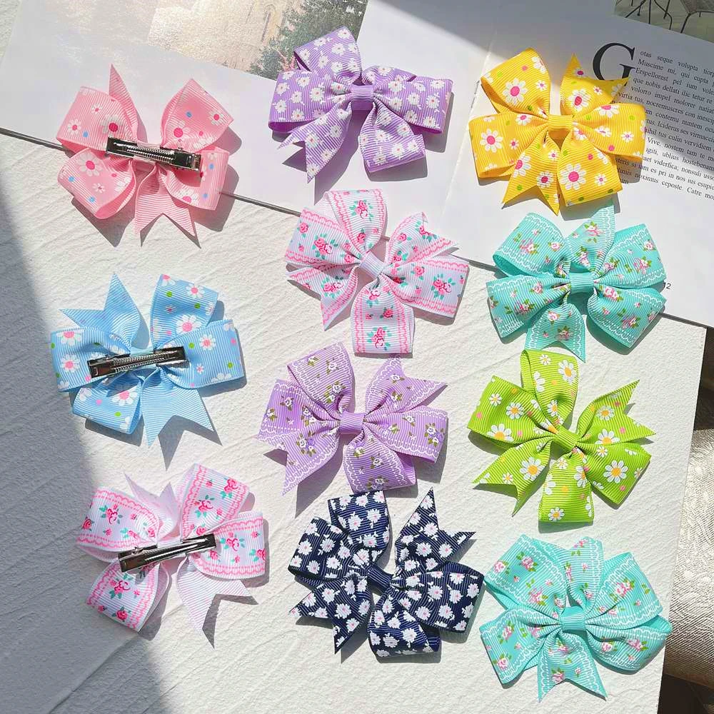 

1 шт., заколка для волос с бантом, 3,2 дюйма