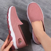 casual sneakers mesh breathable women flat shoes spring slip on flats korean lightweight summer loafers fashion women sneakers