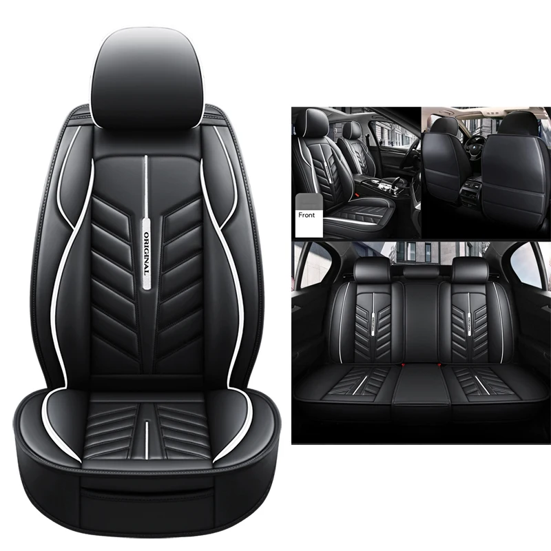 

5 Seats Car Seat Cover For Hyundai I30 Ix35 Creta Kona I40 Solaris I20 Tucson 2019 2021 Santa Fe Elantra Accent Accessories