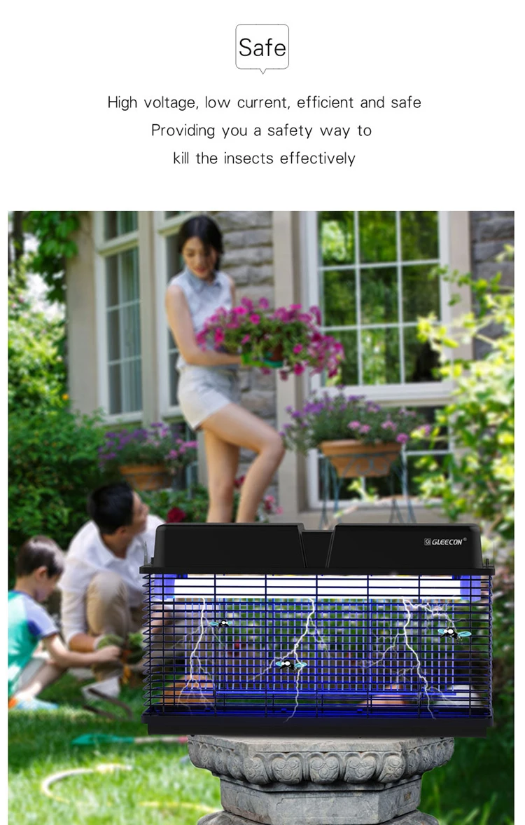 Лампа для уничтожения насекомых наружная электрическая лампа комаров и мух