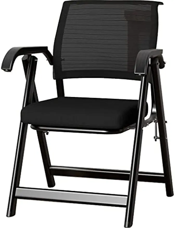 

Коммерческие складные стулья, офисное кресло для тренировок и встреч, удобное складное компьютерное кресло для Маджонга (Размер: 55*47*84 см)