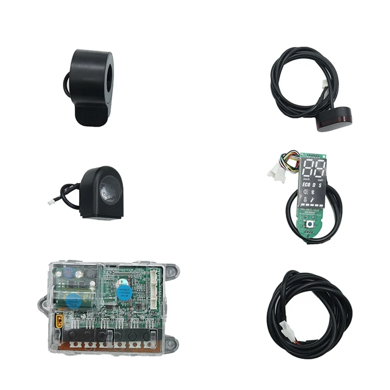 

Измеритель приборной панели + комплект с векторным контроллером синусоидальной волны 1:1, комплект контроллера с цифровым дисплеем для Xiaomi M365, аксессуары для электрического скутера