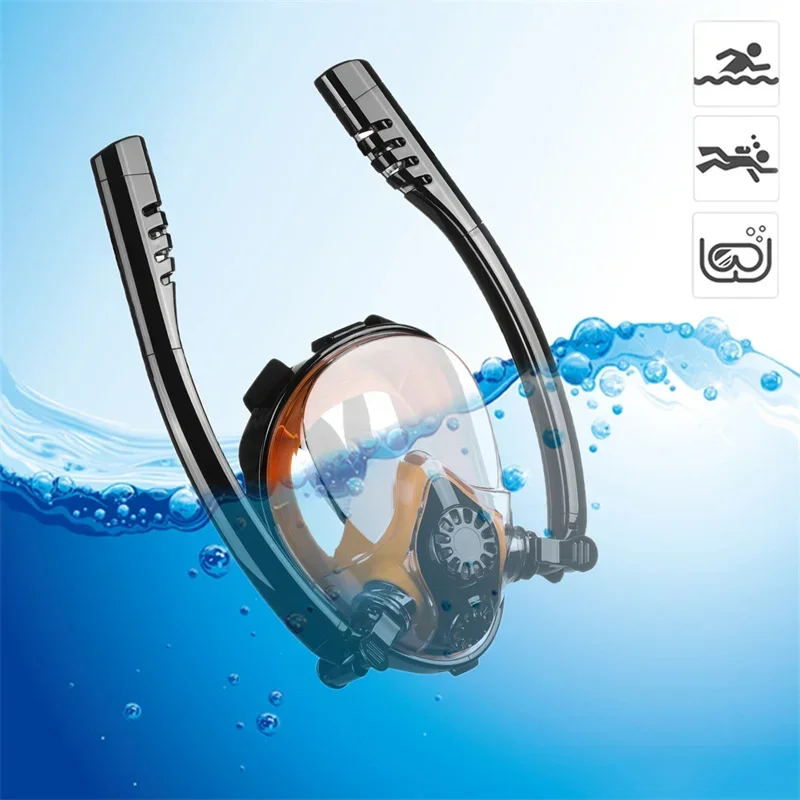 Маска для дайвинга подводная трубка подводного плавания безопасное дыхание