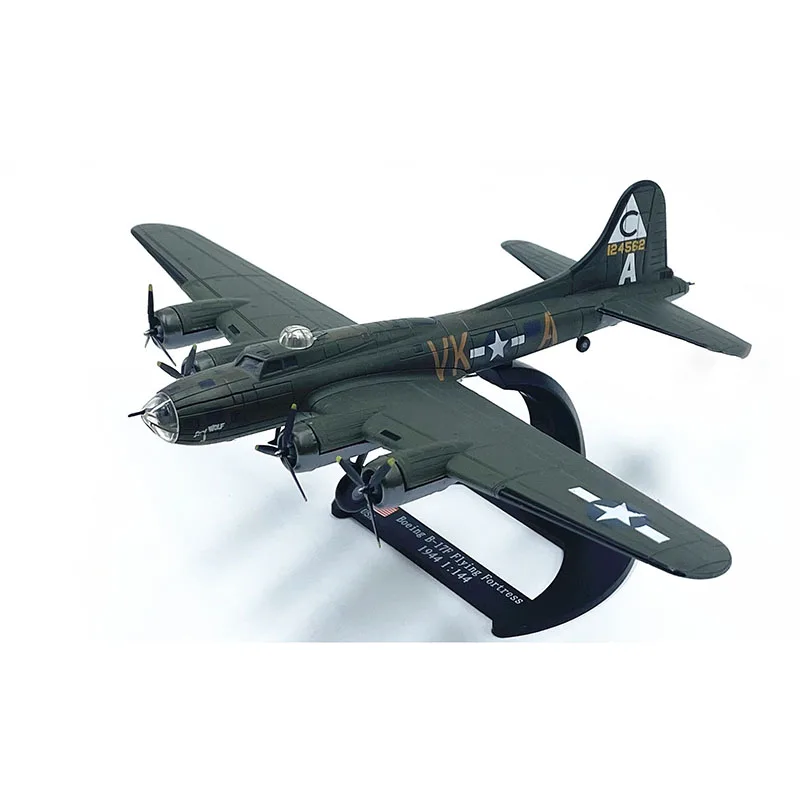 

Модель самолета B17 из металлического сплава под давлением в масштабе 1/144