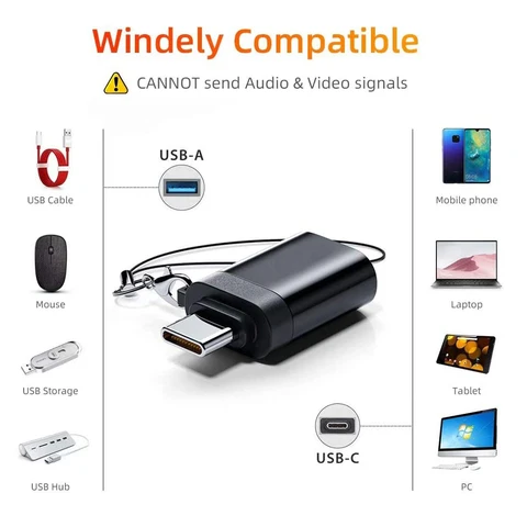2 шт. USB 3.0 к Type C OTG адаптер зарядного устройства Разъем Type-C к USB «папа» на адаптер Type-c для ПК MacBook Автомобильный USB ipad