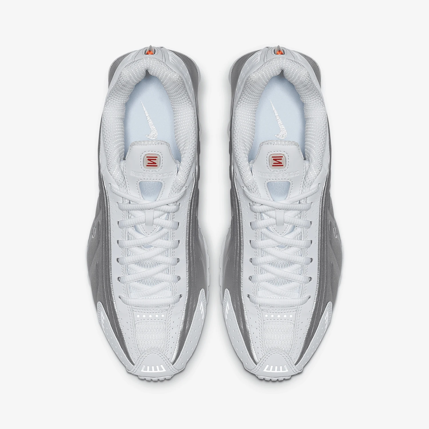 Фото Оригинальные кроссовки унисекс с мягкой подкладкой Nike Shox R4 AR3565-101 №4