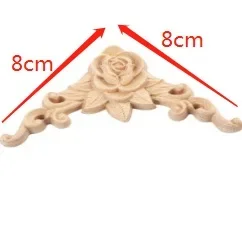 8 шт. деревянные накладки для украшения стен