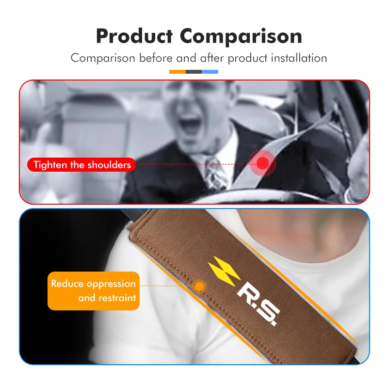 1 шт. универсальный чехол для автомобильного ремня безопасности накладки