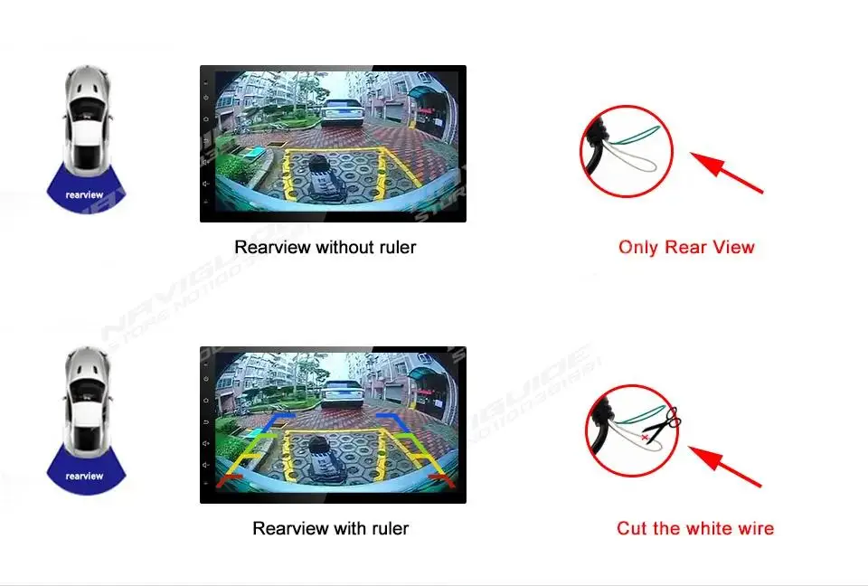 Задняя камера NAVIGUIDE с ручкой 1080P для BMW E60 E70 E71 E81 E82 E87 E88 E84 E90 E91 E92 E93 HD ночного видения