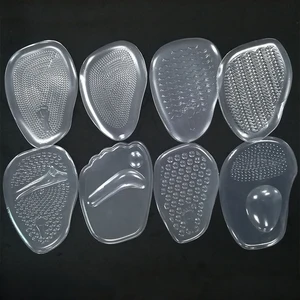 1 Pair Women Soft Silicone Gel Cushion Insoles Metatarsal Support Insert Pad Shoes Insoles in India