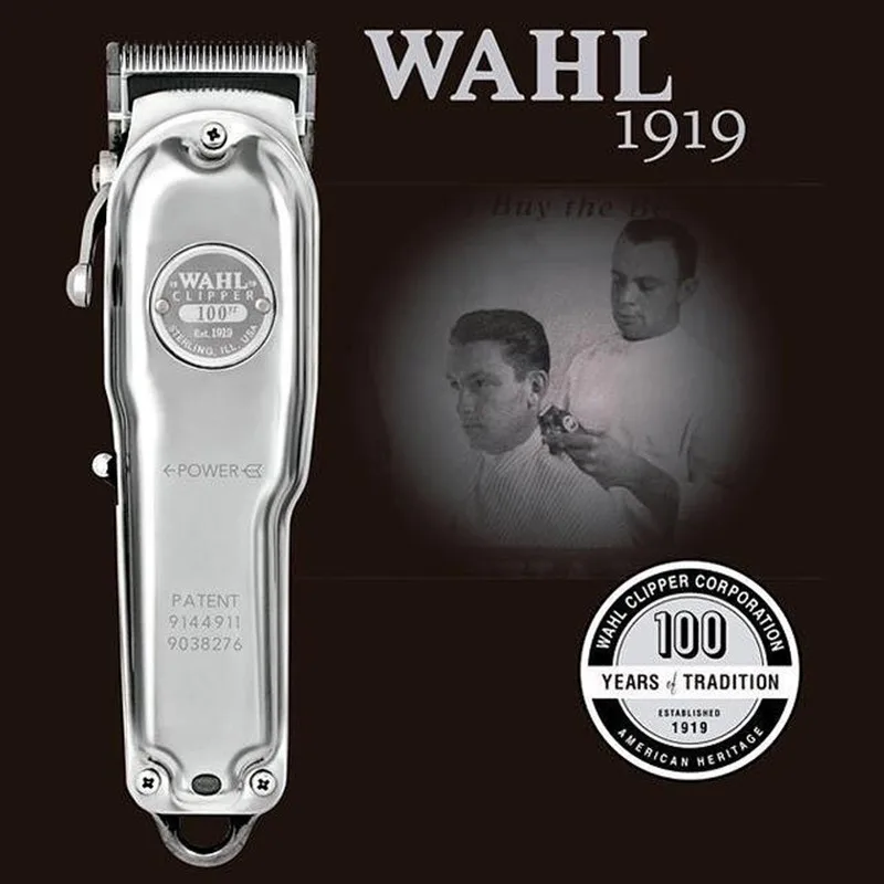 

Оригинальная Wahl 1919 профессиональная машинка для стрижки волос для головы электрический беспроводной триммер для мужчин Парикмахерская Ма...