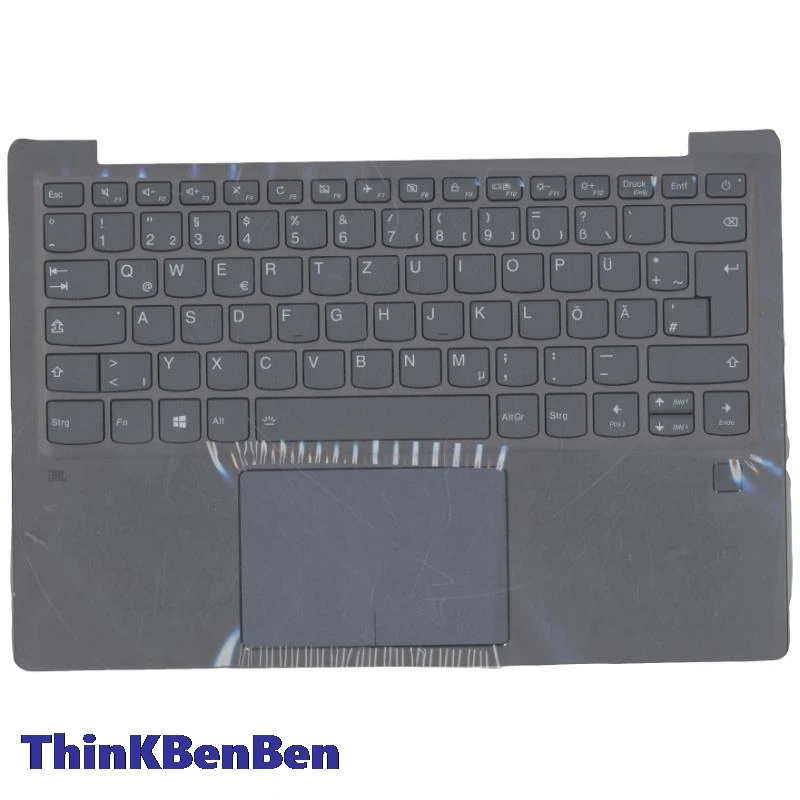 DE немецкая клавиатура железная серая Верхняя часть корпуса Подставка для рук