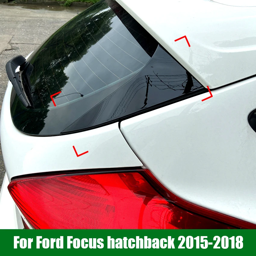 

2 шт., декоративные наклейки на багажник автомобиля Ford Focus Hatchback 2015-2018
