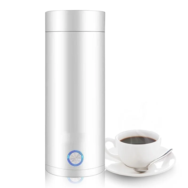

Портативная электрическая чашка с подогревом воды, дорожная изоляционная чашка для кофе, кухонный электрический обогреватель с зарядным к...