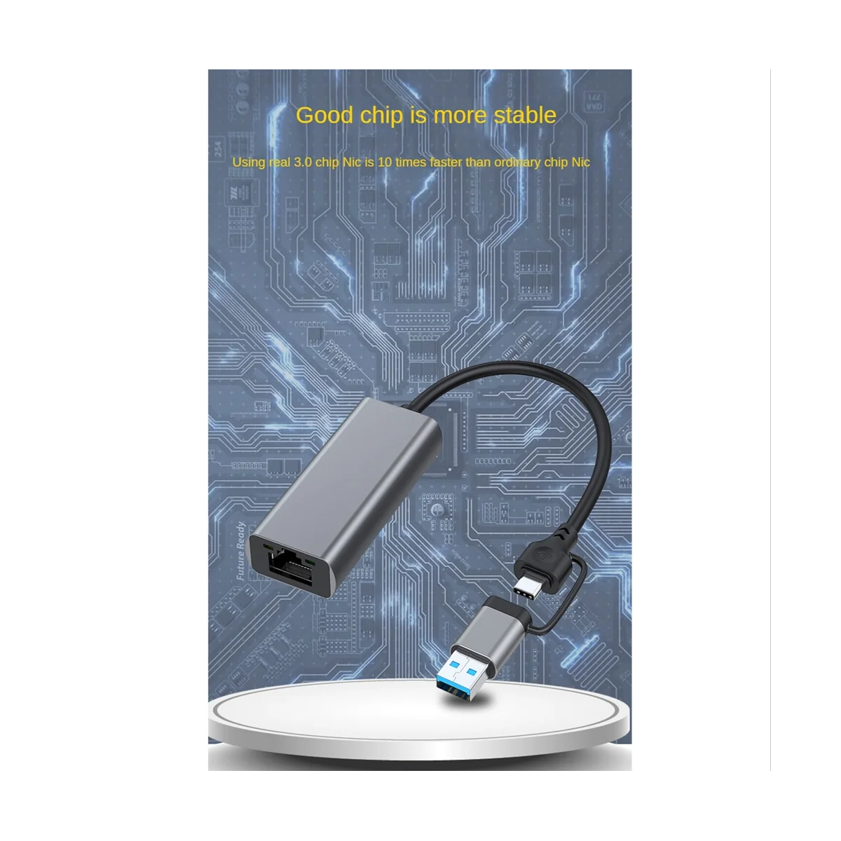 Проводная сетевая карта USB Type C к RJ45 внешняя 3 0 Ethernet-адаптеру для ноутбука ПК 1000
