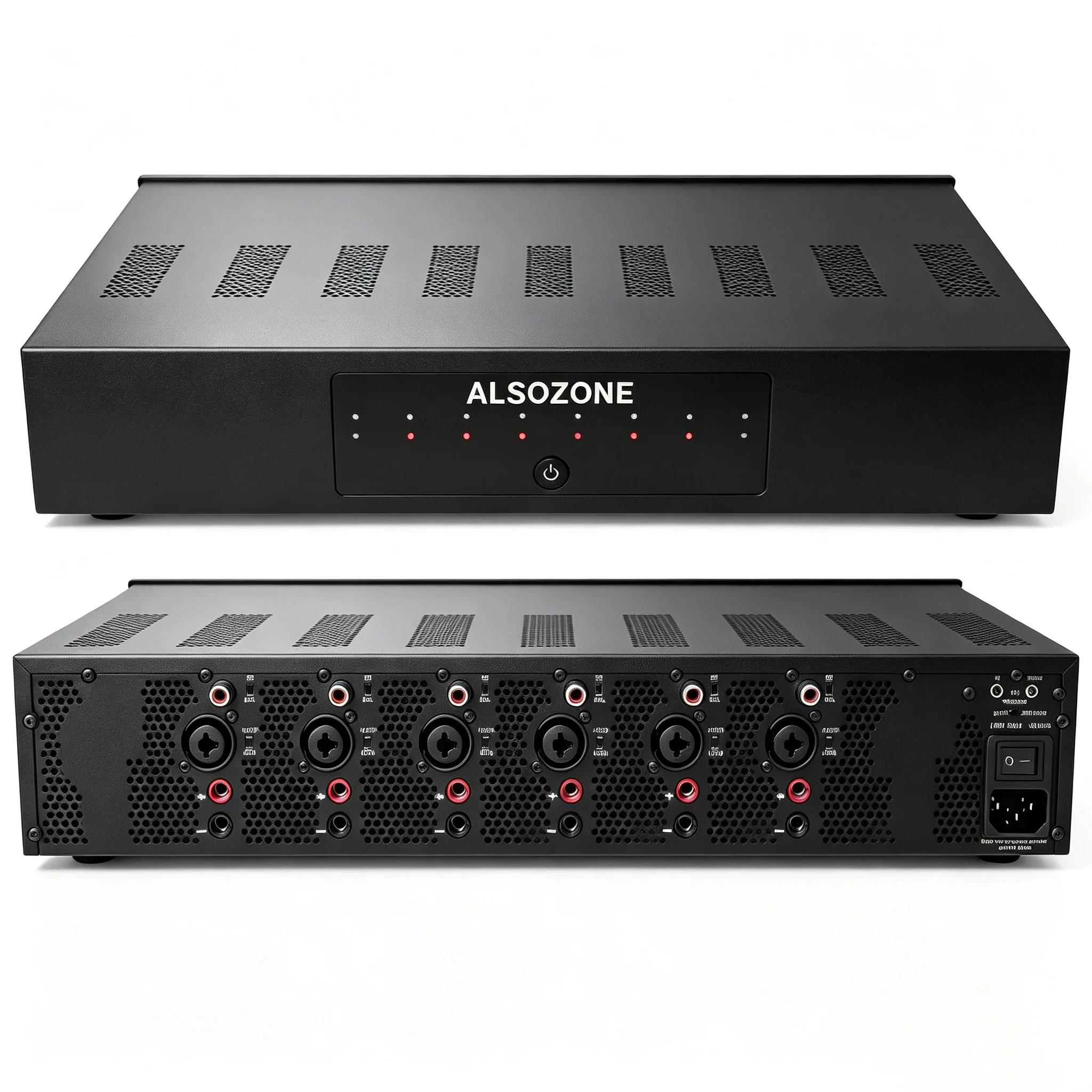Фото Усилитель мощности ALSOZONE Audio PAM156/158 2-4-канальный 150 Вт TPA3255PBTL GaN PFFB HIFI - 0.0003% THD@8Ω, усилитель класса D для домашнего кинотеатра №5
