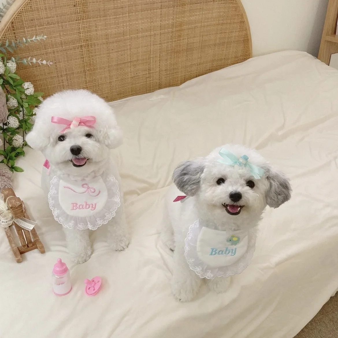 Новое милое Хлопковое полотенце INS в виде бутылочки с бантом удобное