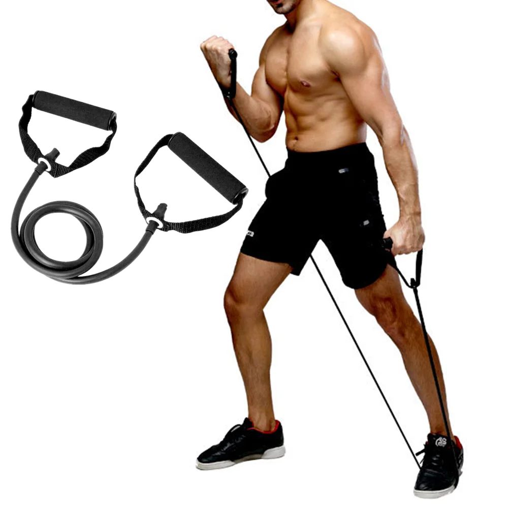 

Эспандеры с ручками, портативное оборудование для йоги, растягивающиеся тренировки для домашнего бодибилдинга