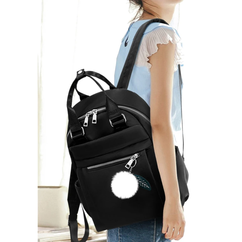 

Female Simple Small Backpack Women Gift 12 Inch Laptop Bag Ultra Light School Backpack For Girls