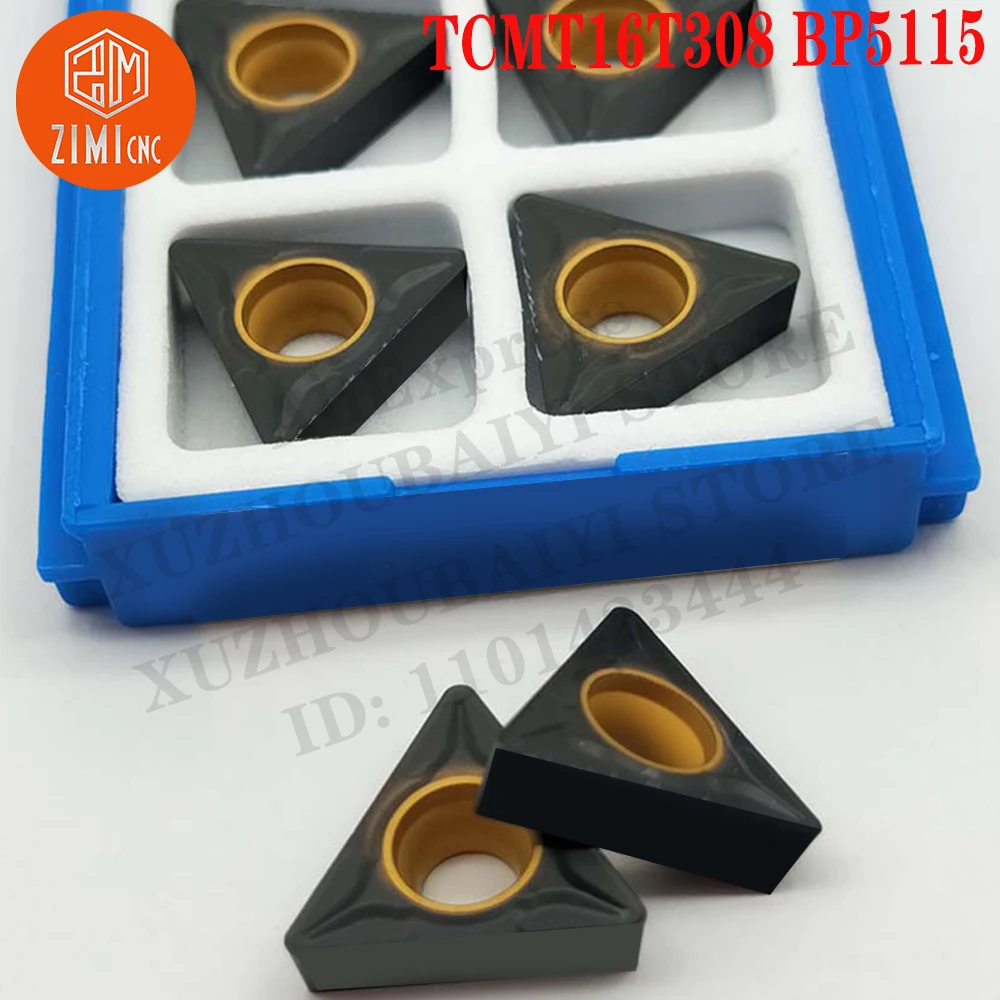 TCMT16T308 BP5115 TCMT 16T308 Внутренние карбидные вставки Токарные инструменты Резак