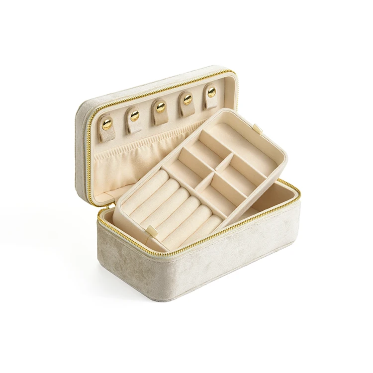 TAIMY Розовая бархатная шкатулка для украшений