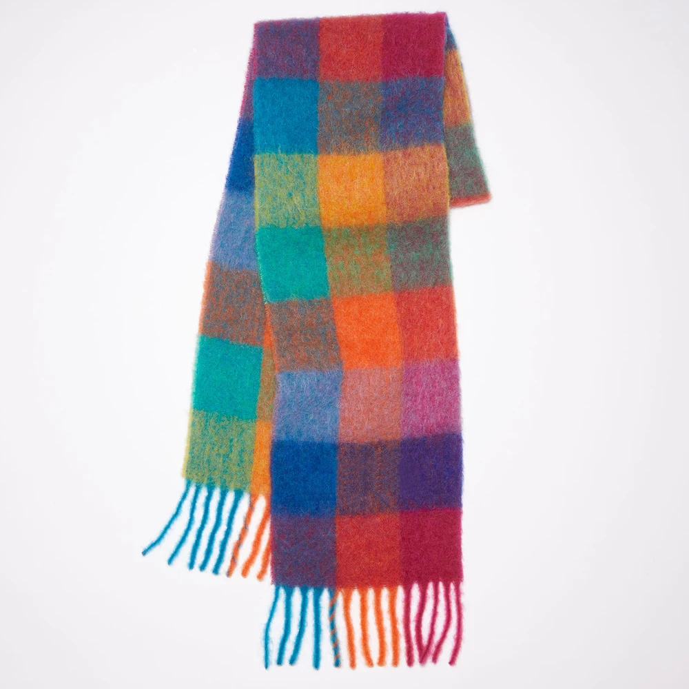 Новинка 2022 стильный модный дизайнерский роскошный зимний шарф для женщин