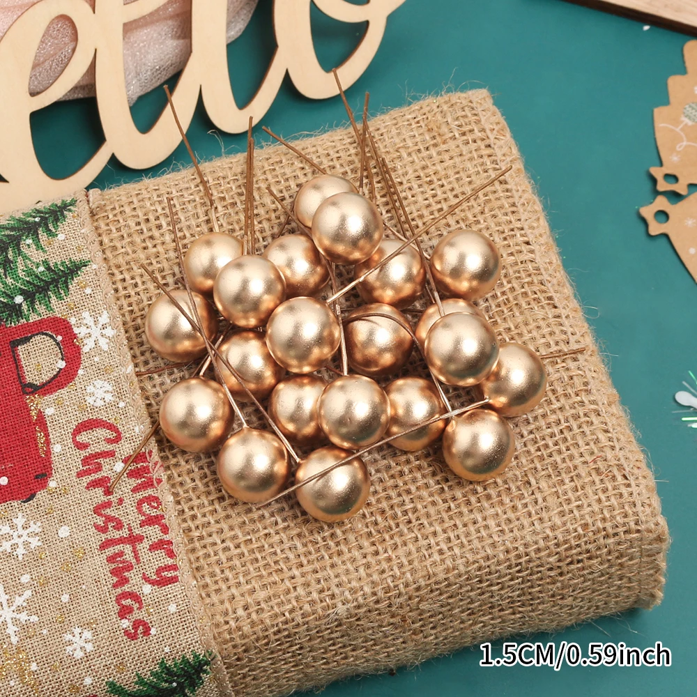 

Искусственные ягоды для рождественских украшений