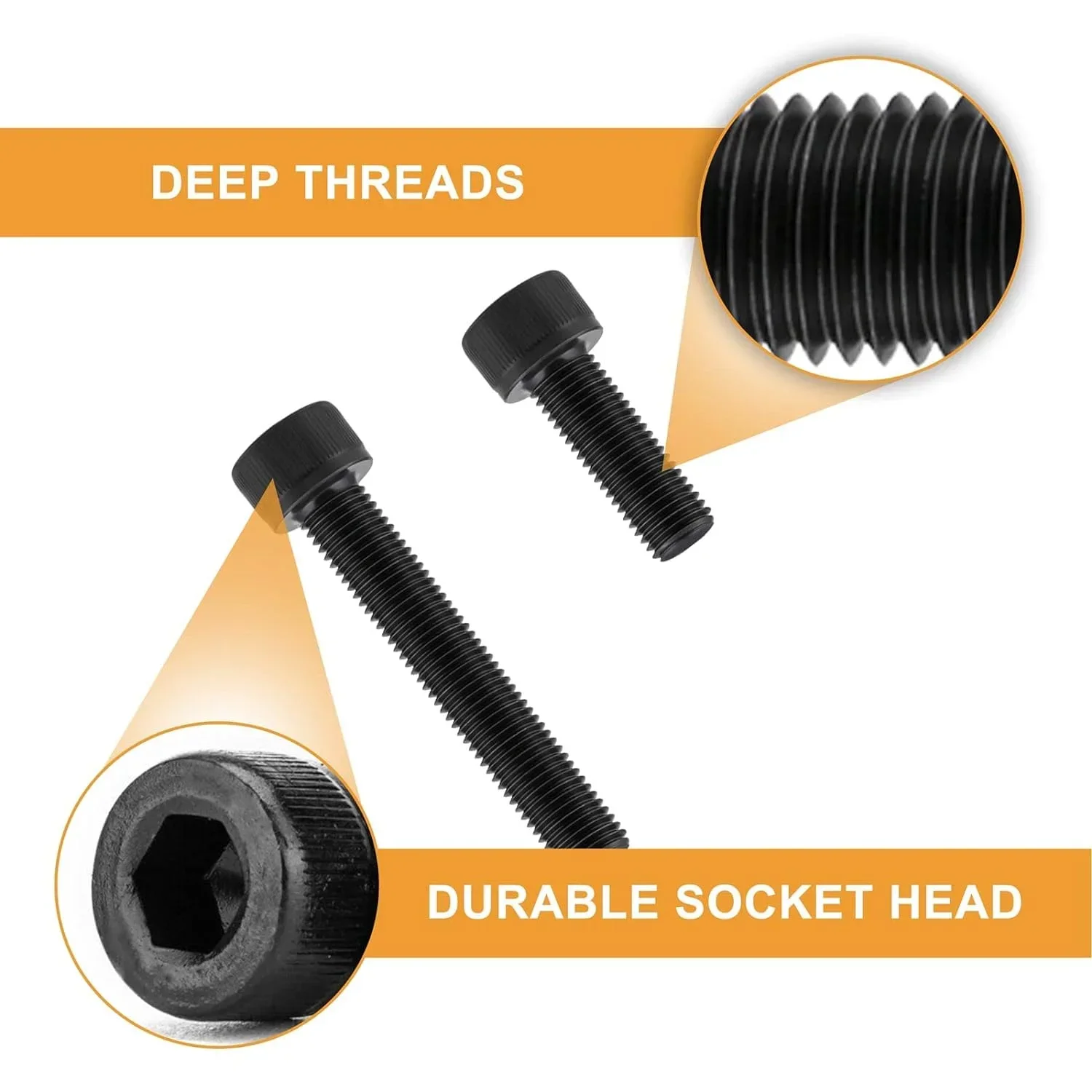 420 шт. винт с шестигранной головкой M2 5x4/6/8/10/12/16/20 мм шайба набор гаек шестигранный