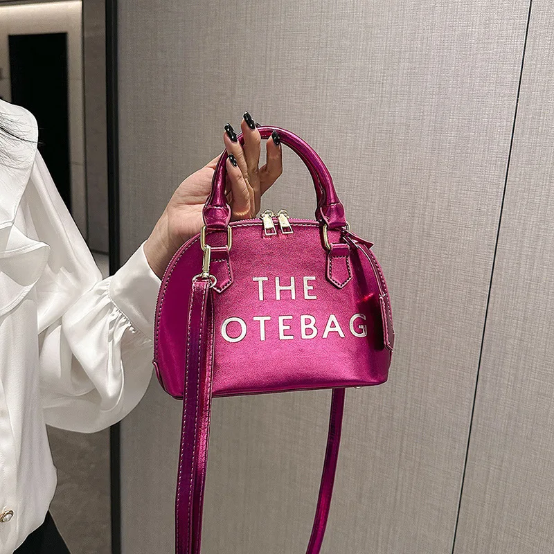 

2023 New Trend Pearlescent Bright Face Handbag Shell Crossbody Bag for Women