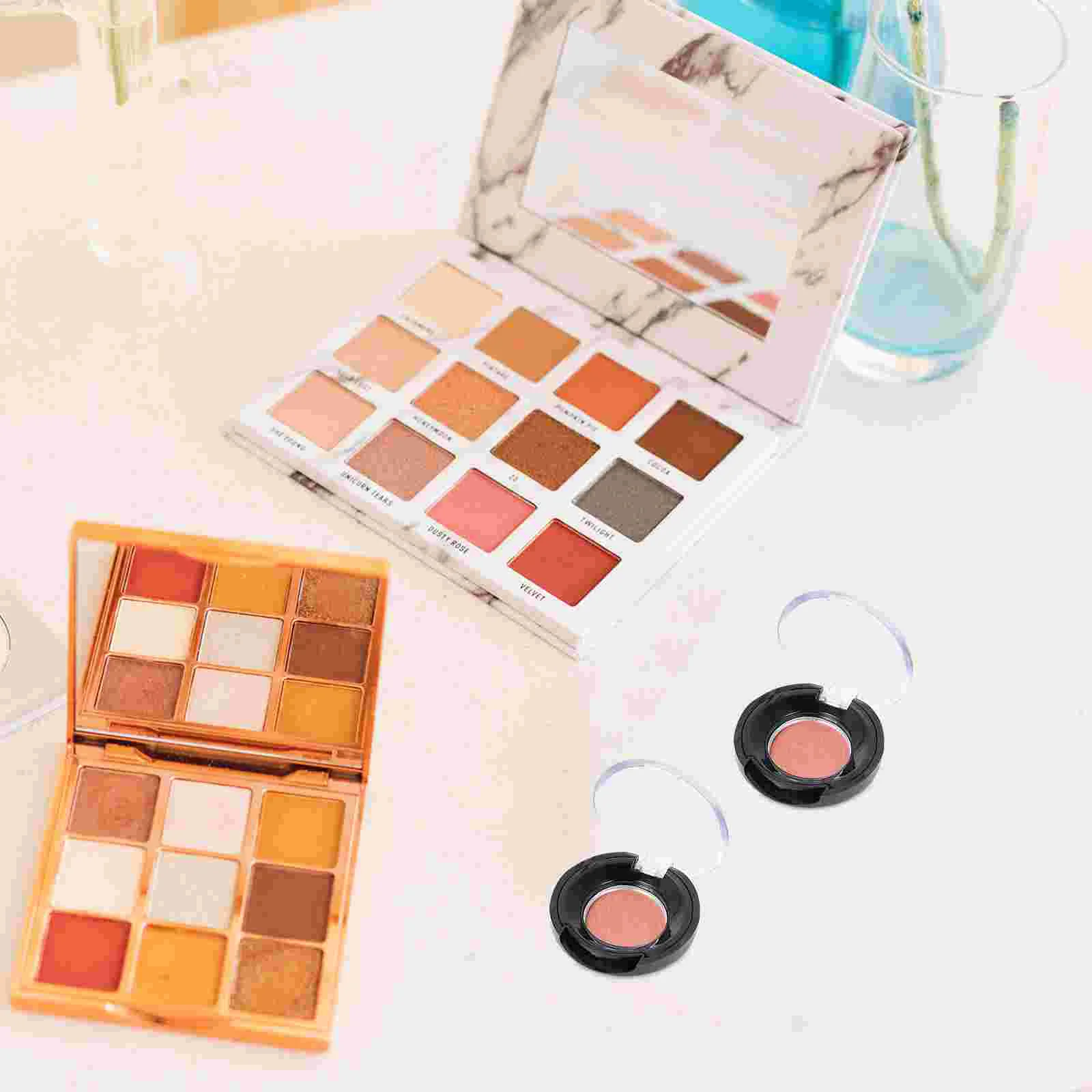 8 шт. пустые тени для век пустой футляр макияжа многоразовый контейнер румян