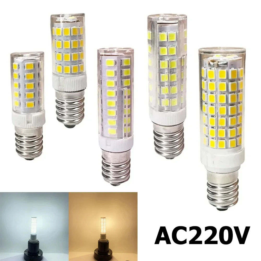 Мини E14 Кукурузная лампочка 7W 9W 12W 15W 18W Сверхяркие светодиодные лампы заменяют