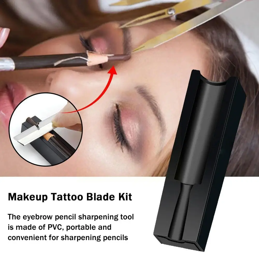 

Eyebrow Pencil Sharpening Microblading Waterproof Eye Tattoo Permanent Makeup Supplies Tip Professional Thin Sharpener Brow O3U3