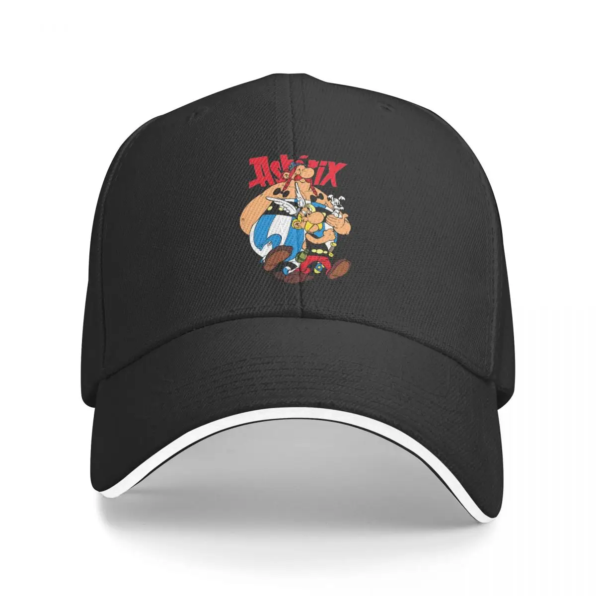 

Asterix And Obelix Baseball Caps Fashion Cute Anime Cartoon Sandwich Caps Unisex Style Adjustable Sun Hat Outdoor
