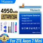 Аккумулятор ykaisсеребрин 4950 мАч Li3927T44P8H726044 для ZTE Axon 7 Mini 7 Mini 5,2 дюйма