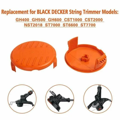 Сменная крышка для шпули триммера Black & Decker AF-100 оранжевая