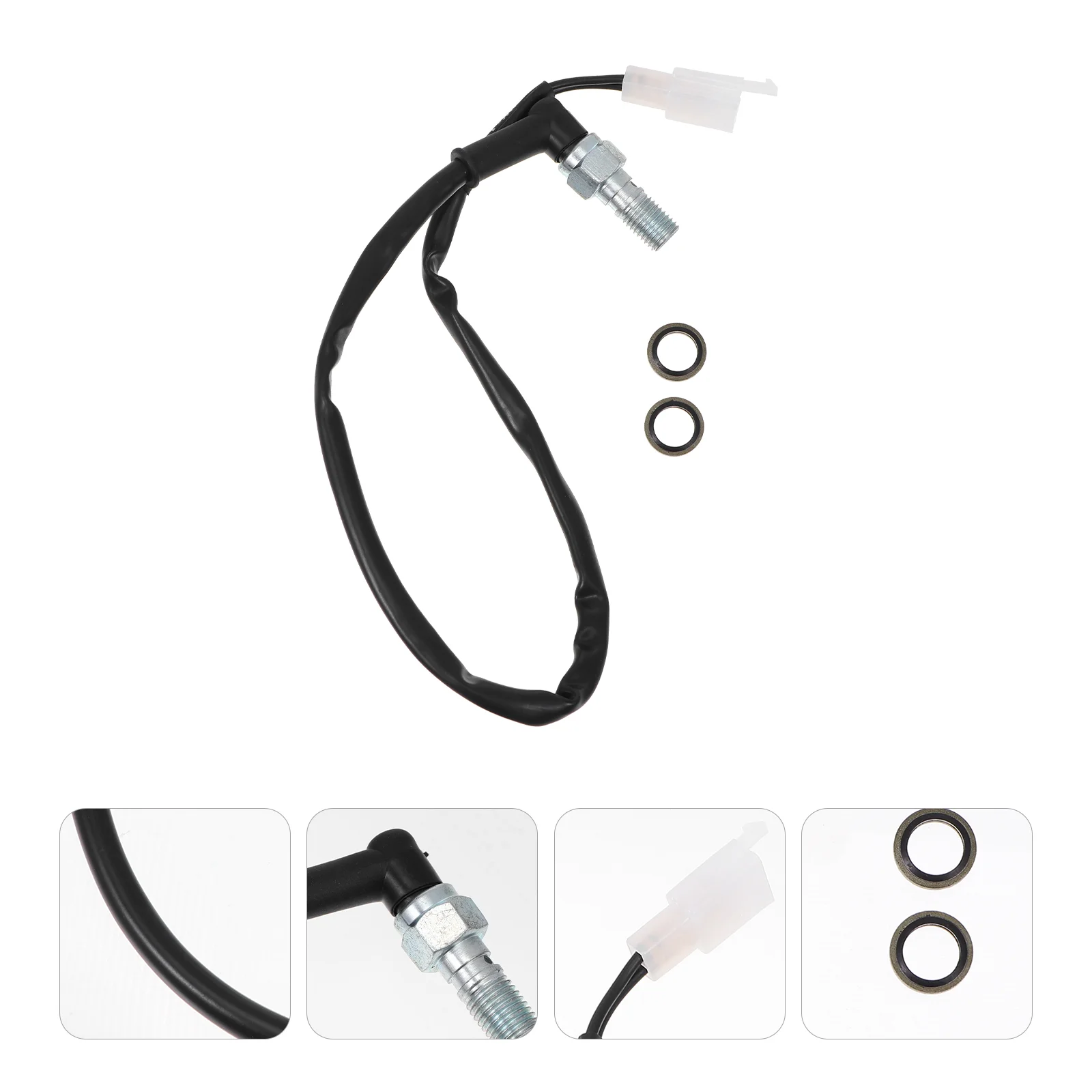 

1pc Brake Light Switch Bolts Motorbike Brake Switch Hydraulic Brake Light Switch Universal Hydraulic Brake Pressure Switch