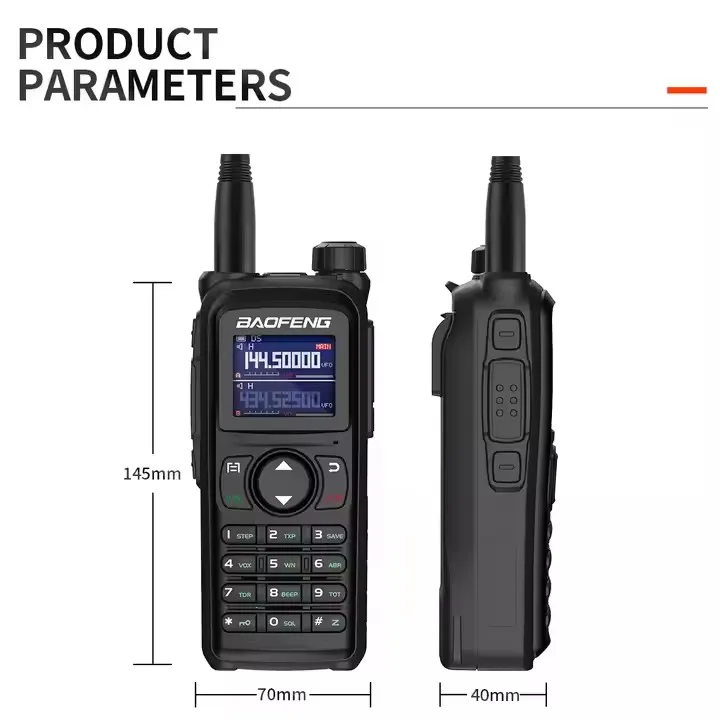 Baofeng UV-28L 10 Вт Трехдиапазонная рация высокой емкости USB-C с зарядкой Портативная