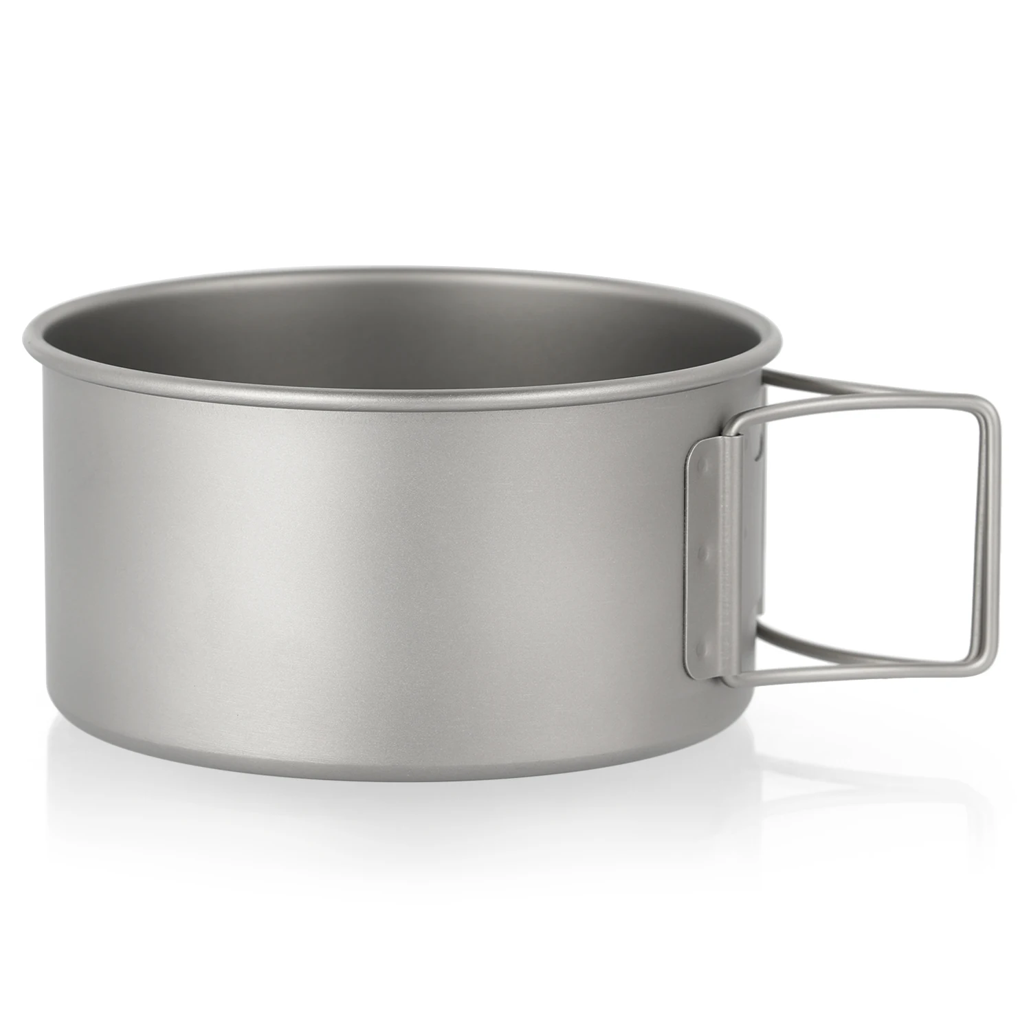 Титановая миска Lixada со складными ручками